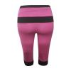 Uillui Capris for Women Plus Size Stretchy Workout Pants Soft Comfy Yoga Sweatpants Drawstring Waist Casual Cropped Trousers view 2