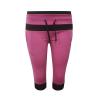 Uillui Capris for Women Plus Size Stretchy Workout Pants Soft Comfy Yoga Sweatpants Drawstring Waist Casual Cropped Trousers view 3