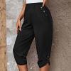 Joggers for Women Athletic Fit Outdoor Running Sports Sweatpants High Waist Capris Cropped Trousers Lounge Work Pants view 4