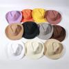 Alloaone Hat Jazz Straw Summer Women's Hat Summer Hat for Women 12 One Size view 3