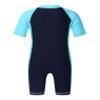 vastwit One Piece Swimsuit for Kids Boys Girls UV Protection Surfing Suit Beach Swimwear Rash Guard Navy Blue&Sky Blue 8 Years view 2