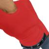 Afibi Women Ribbed Long Sleeve Crew Neck Slim Fit Stretchy Basic T Shirts Tops (Medium, Red) view 3