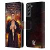 Head Case Designs Officially Licensed WWE Portrait Gunther Leather Wallet Case Compatible with Samsung Galaxy S21 FE 5G view 1