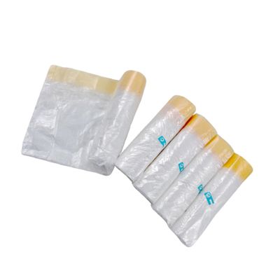 SAFIGLE 100pcs Toilet Cleaning Bags Portable Potty Chair Liners for Adults Thickened Pe Material Waste Pouches for Travel Camping and Training Use