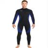 3Mm Neoprene Wetsuit, Full Body Diving Suit with Front Zipper for Men Women, One Piece Swimsuit Keep Warm UV Protection for Kite Surf Kayak Scuba Snorkeling,Men,XS view 1