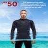 3MM Neoprene Wetsuit for Men Women, One-Piece Long-Sleeved Diving Suit Keep Warm Sun Protection for Scuba Swimming Snorkeling Kayaking Surf,Men,L view 4