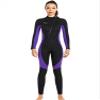 3Mm Neoprene Wetsuit, Full Body Diving Suit with Front Zipper for Men Women, One Piece Swimsuit Keep Warm UV Protection for Kite Surf Kayak Scuba Snorkeling,Women,XXL view 1