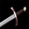 Zhmyyxgs Western Sword Rapier Samurai Sword Two-Handed Swords Full Tang Double-Sided Blade Katana view 1