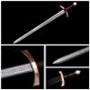 Zhmyyxgs Western Sword Rapier Samurai Sword Two-Handed Swords Full Tang Double-Sided Blade Katana view 2