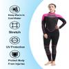 AnParc Wetsuit Women 3mm Neoprene Wet Suit for Women Cold Water Swimming with Back Zipper, Suitable for Diving, Swimming, Surfing, Snorkelingand Other Water Sports view 2