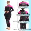AnParc Wetsuit Women 3mm Neoprene Wet Suit for Women Cold Water Swimming with Back Zipper, Suitable for Diving, Swimming, Surfing, Snorkelingand Other Water Sports view 3
