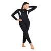 3Mm Full Body Wetsuit for Men Women, Ultra Stretch Neoprene Diving Suit with Back Zip Adjustable Neck for Snorkeling, Scuba, Swimming, Surfing,Women,XS view 3