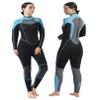 AnParc Wetsuit Women 3mm Neoprene Wet Suit for Women Cold Water Swimming with Back Zipper, Suitable for Diving, Swimming, Surfing, Snorkelingand Other Water Sports view 1
