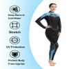 AnParc Wetsuit Women 3mm Neoprene Wet Suit for Women Cold Water Swimming with Back Zipper, Suitable for Diving, Swimming, Surfing, Snorkelingand Other Water Sports view 2