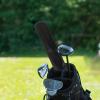 Sosoport Golf Bat Cover Stylish Pu Protective Sleeve for Alignment Sticks Prevents Scratches Damage Present for Golf Enthusiasts Lightweight Design view 2