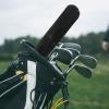 BESPORTBLE Practical Golf Alignment Stick Cover Pu Leather Protective Sleeve for Golf Training Accessories Stylish Design Fits Alignment Sticks view 2