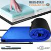 Gaialoop 3 Inch Memory Foam Camping Mattress, Dual Layer Thick Sleeping Camp Pad for Car Tent Cot, Roll-Up Portable Glamping Floor Bed for Guests Sleepover[Single: 75 * 30 * 3"] view 3