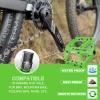 BUCKLOS Mountain Bike Pedals MTB Pedals Flat, Bicycle Road Bike Adult Large Platform Pedal with Non-Slip Grips for Gravel/Ebike/Hybrid Bikes/Beach Cruiser(9/16 Nylon Green) view 4