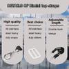 Adjustable Bimini Top Straps,Marine Awning Webbing Straps with Stainless Stee Heavy Duty Snap Hooks from 24" - 60",Bimini Top Hardware,Marine Nylon Top Strap 2PCS view 2