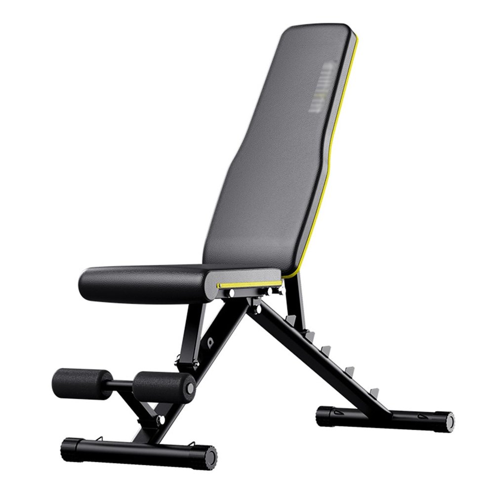 RIEJIN Weight Bench Adjustable Strength Training Incline Decline Full Body Workout Foldable Exercise Bench for Home Gym
