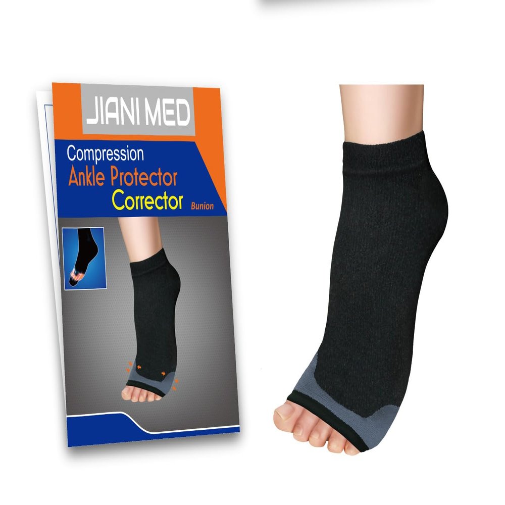 JianiMed Ankle Protector - Bunion, Corrector, Compression Support, Ankle Strains, Sprains, Protection, Daily Use, Taiwan Excellence XXL