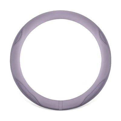 FUERU Car Steering Wheel Cover Set Car Steering Wheel Cover Breathable Ice Silk Soft Skin-Friendly Delicate Car Interior (Color : 5#)