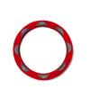 FUERU Car Steering Wheel Cover Set Car Steering Wheel Cover Fashion Sequins Short Plush Waterproof Sweatproof Car Interior (Color : 2#) view 1
