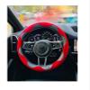 FUERU Car Steering Wheel Cover Set Car Steering Wheel Cover Fashion Sequins Short Plush Waterproof Sweatproof Car Interior (Color : 2#) view 3