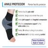 JianiMed Ankle Protector - Plantar Fasciitis, Compression Support, Ankle Strains, Sprains, Protection, Daily Use, Taiwan Excellence S/M view 3