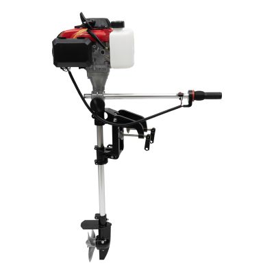 4HP 4 Stroke Boat Engine,Outboard Motor with Air Cooling System,Board Motor Engine for Fishing Boat Inflatable Boats(4-Stroke 4HP)