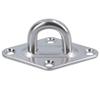 AB Tools 2 Pack 6mm Diamond Eye Plate Tie Down Anchor Ring Stainless Steel A2 view 2