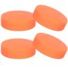 ARTIBETTER 4Pcs Ice Hockey Pucks Rubber Training Pucks for Daily Practice and Competition Use Low Friction Design Suitable for Adults and Boy Girl Supplies for Skill Development