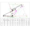 DHNCBGFZ 27.5ER 29ER Carbon Trail Mountain Bike Frame 120mm Frame Travel 148 * 12MM Thru Axle Rear Space with T47 Threaded Center Shaft Routing Internal (Color : Red, Size : 29x19'') view 3