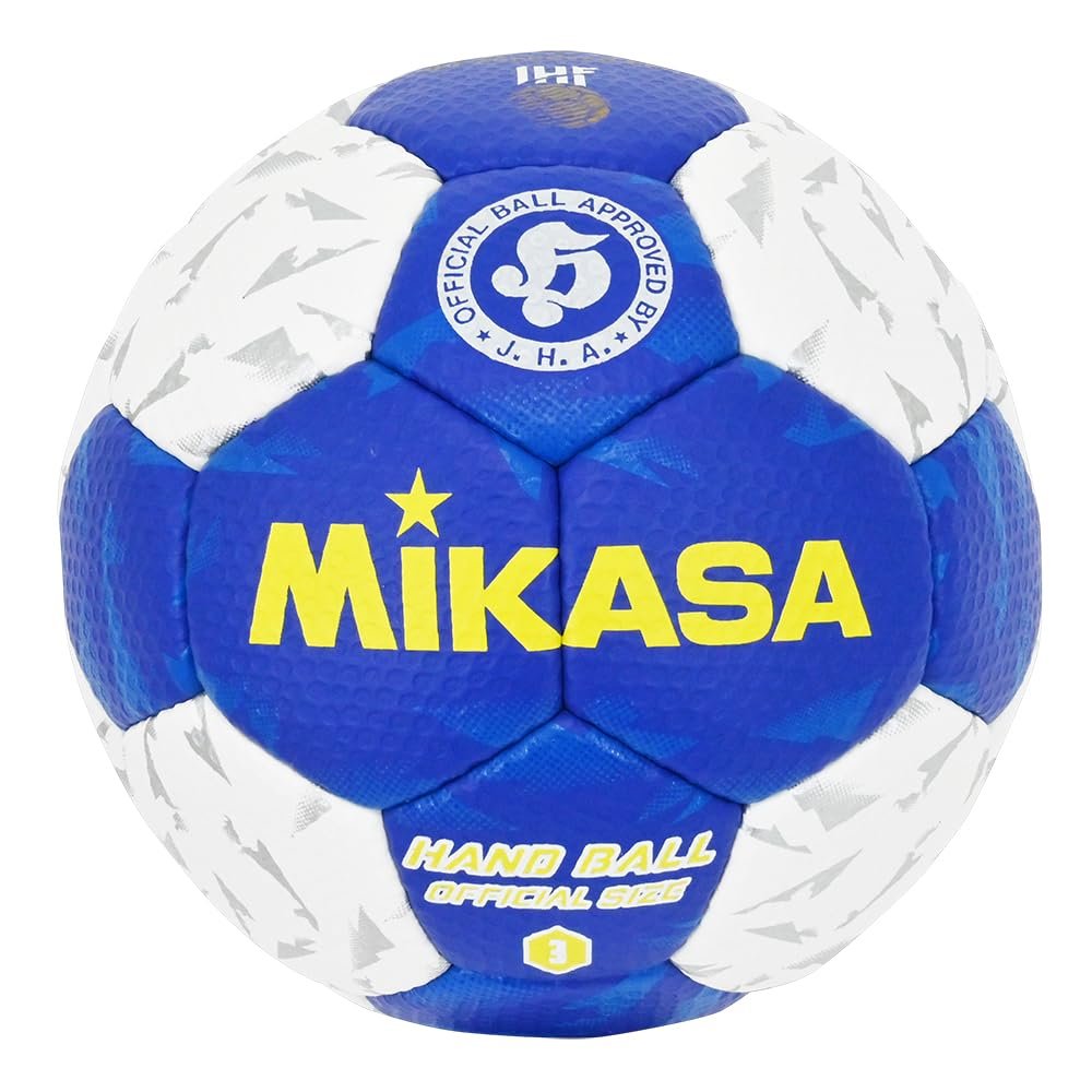 MIKASA Handball IHF/JHA Test Ball No. 3 (For Boys, General/University/High School), HB350B-WBL Recommended Internal Pressure: 0.15 - 0.25 kgf/cm