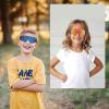 FUSHUI Cool Square Baseball Sunglasses For Kids, Youth Teens Softball Sunglasses Sturdy Frame for Boys Girls view 3