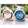 JHKJ Inline Wheels Replacement Wheels 90MM 100MM 110MM Inline Speed Wheels Hardness 85A 8-Pack for Outdoor Inline Hockey Replacement Wheels,Blue,90MM view 2