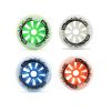 JHKJ Inline Wheels Replacement Wheels 90MM 100MM 110MM Inline Speed Wheels Hardness 85A 8-Pack for Outdoor Inline Hockey Replacement Wheels,Orange,100MM view 4