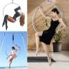 CMYUN Acrobatic Aerial Hoop/Lyra Hoop, Metal Art Dance Yoga Rings for Adult Kid, Gym Lyra Ring Set Gymnastics Fitness Equipment, 80/90/95cm (Size : Diameter-100cm(39 3/8")) view 2