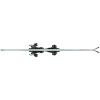 NORDICA Women's Wild Belle DC 84 Stable Durable Chassis Maneuverable All Mountain Alpine Snow Skis with TP2 Light 11 FDT Bindings, Black - Teal, 144 view 2