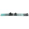 NORDICA Women's Wild Belle DC 84 Stable Durable Chassis Maneuverable All Mountain Alpine Snow Skis with TP2 Light 11 FDT Bindings, Black - Teal, 144 view 3