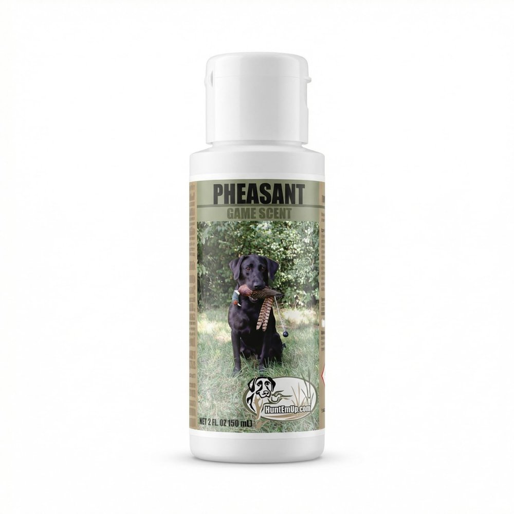 HuntEmUp Pheasant Training Scent for Dogs, 2oz  Scents to Train Hunting Dogs for Tracking and Retrieving Pheasants on Upland Hunts
