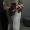 Adoeren Women Sequin Flare Long Pants Glitter Wide Leg Bell Bottom Palazzo Trousers Y2k Sparkly Disco Party Wear(A Silver,L) view 2