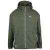 Trespass Waterproof Jacket Men Women Packaway Rain Coat With Hood, Light Rain Jacket Windbreaker, Raincoat In A Bag, Rain Coats For Men, Rain Coats for Women Qikpac X view 1