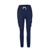 High Waist Yoga Leggings for Women, Tummy Control Workout Running Solid Stretch Cargo Pocket Leggings with 4 Pockets Navy view 3