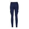 High Waist Yoga Leggings for Women, Tummy Control Workout Running Solid Stretch Cargo Pocket Leggings with 4 Pockets Navy view 4