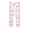 Aflyko Girls' Leggings Axolotl Cute Pink Kids Athletic Pants Dance Tights Yoga Ballet Running Workout Everyday Wear 5T view 3