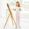 Aflyko Girls' Leggings Axolotl Cute Pink Kids Athletic Pants Dance Tights Yoga Ballet Running Workout Everyday Wear 5T view 4