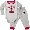 Wes and Willy Baby College Jie Jie Long Sleeve Bodysuit and Pant Set (Georgia Bulldogs, 18M) view 1