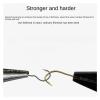 DHAEY SeroNi 12Pcs High Carbon Steel Automatic Flip Fishing Hook Freshwater 0.5-13# Barbed Single Fishhook Carp Fishing Accessories(Size 7) view 4