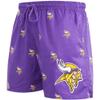 Pro Standard Men's Purple Minnesota Vikings Allover Print Mini Logo Shorts view 2